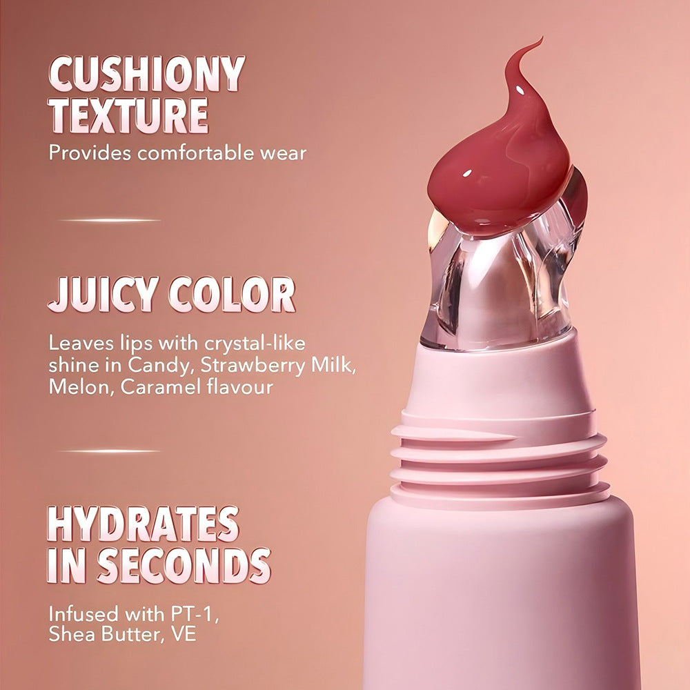 4-color Brightening Lip Balm Moisturizing Exfoliating Lip Gloss Beauty Gym From House