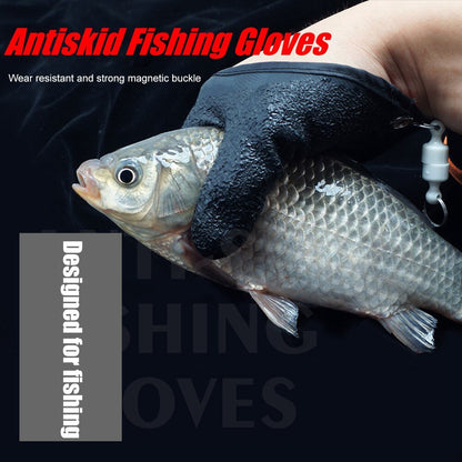 Fishing Gloves Anti-Slip Protect Hand From Puncture Scrapes Fisherman Outdoor dealsniper-net