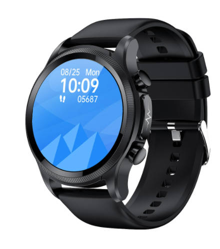 Oxygen ECG Temperature Blood Pressure Heart Rate Monitoring Laser Smart Watch Electronics DealSniper.net Black E400