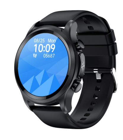Oxygen ECG Temperature Blood Pressure Heart Rate Monitoring Laser Smart Watch Electronics DealSniper.net Black E400