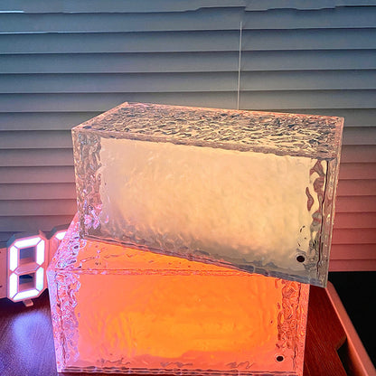 Ice Cube Small Night Lamp Creative Decoration Romantic Home Decor DealSniper.net