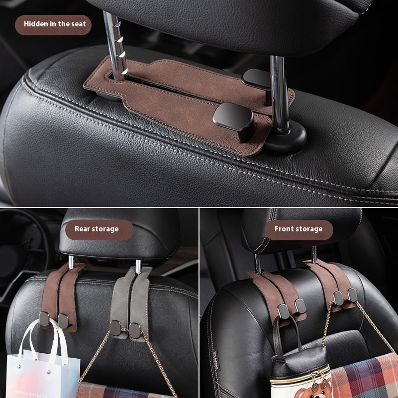 Multifunctional Car Seat Back Double Hook Vehicle dealsniper-net