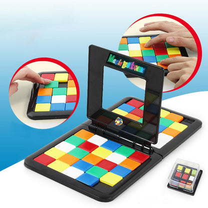 Color Battle Square Race Game Parent-Child Square Desktop Kids Puzzles