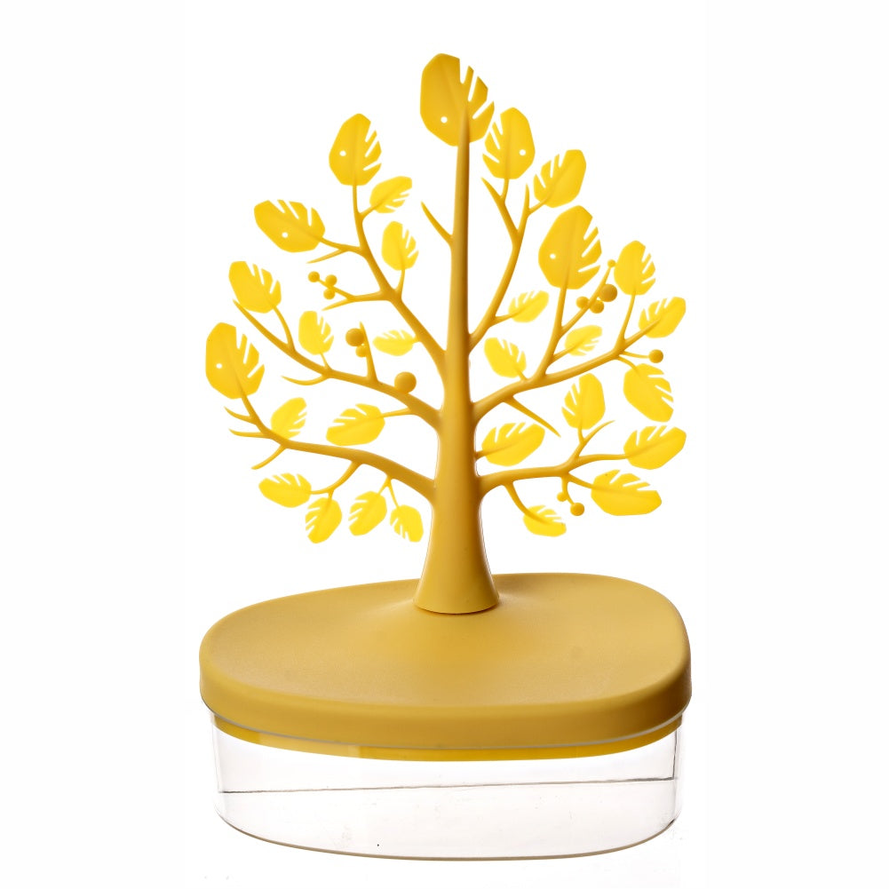 1 pc Creative Tree Jewelry Storage Box Decor