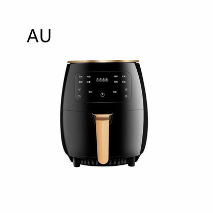 220V Smart Air Fryer without Oil Home Cooking Kitchen dealsniper-net Black AU