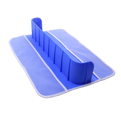 Playing In Water Pad Suction Cup Waterproof Non-slip Toy Storage Rack Kids DealSniper.net Blue Large Size 60x40x10cm