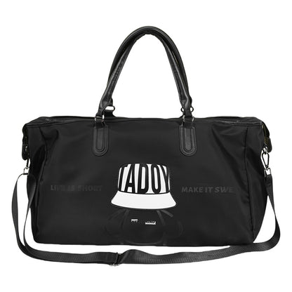 New Travel Bag Men's Large Capacity Dry Wet Separation Fitness Bag Sports dealsniper-net Black