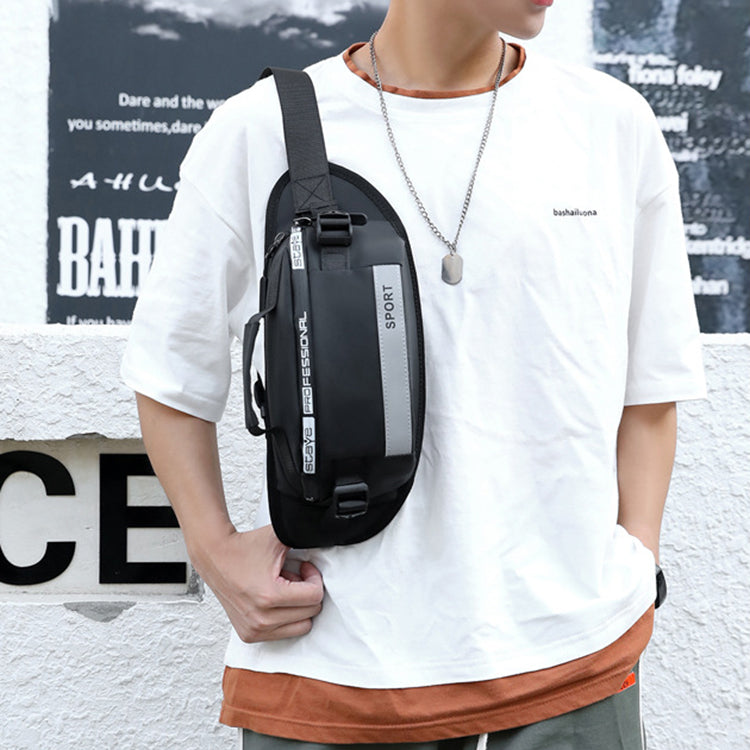 Reflective Waist Bags Men Crossbody Bag Pack For Travel Men dealsniper-net