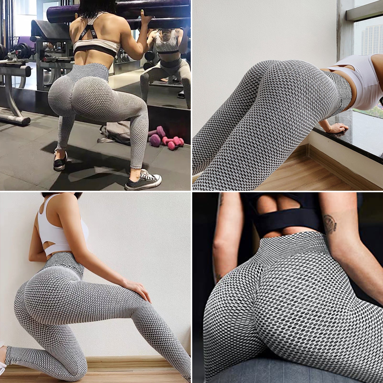 TIK Tok Leggings Women Butt Lifting Workout Tights Plus Size Deals dealsniper-net