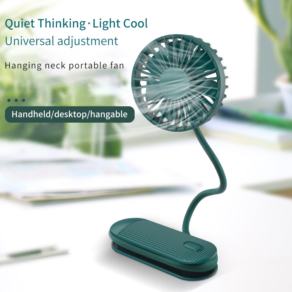 Rechargeable Handheld Large Wind Mini Mute Fan