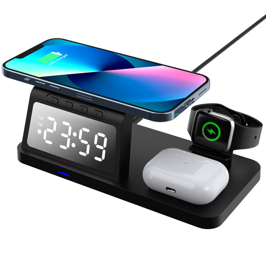Four-in-one Clock Wireless Charger Fast Charger Gadgets Gym From House