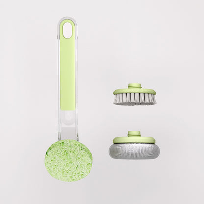 Kitchen Stove Oil And Dirt Removal Cleaning Brush Kitchen dealsniper-net Green