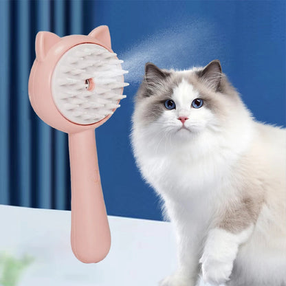 Hair Cleaning Brush With Mist Multifunctional Cat Grooming Pets dealsniper-net