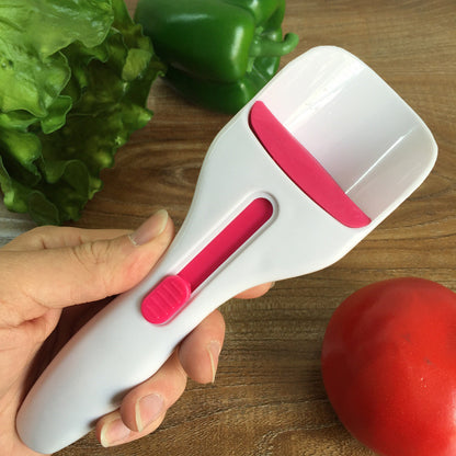 Cake Batter Scoop Can Push Labor-saving Cupcake Spoon Cake Batter Kitchen DealSniper.net
