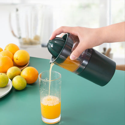 Portable Blender Electric Orange Press Mini Fruit Juicer Manual