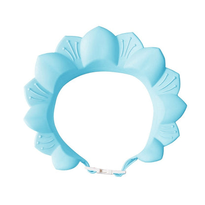 Baby Shower Bath Kid Shampoo Hat Kids DealSniper.net Blue Style2