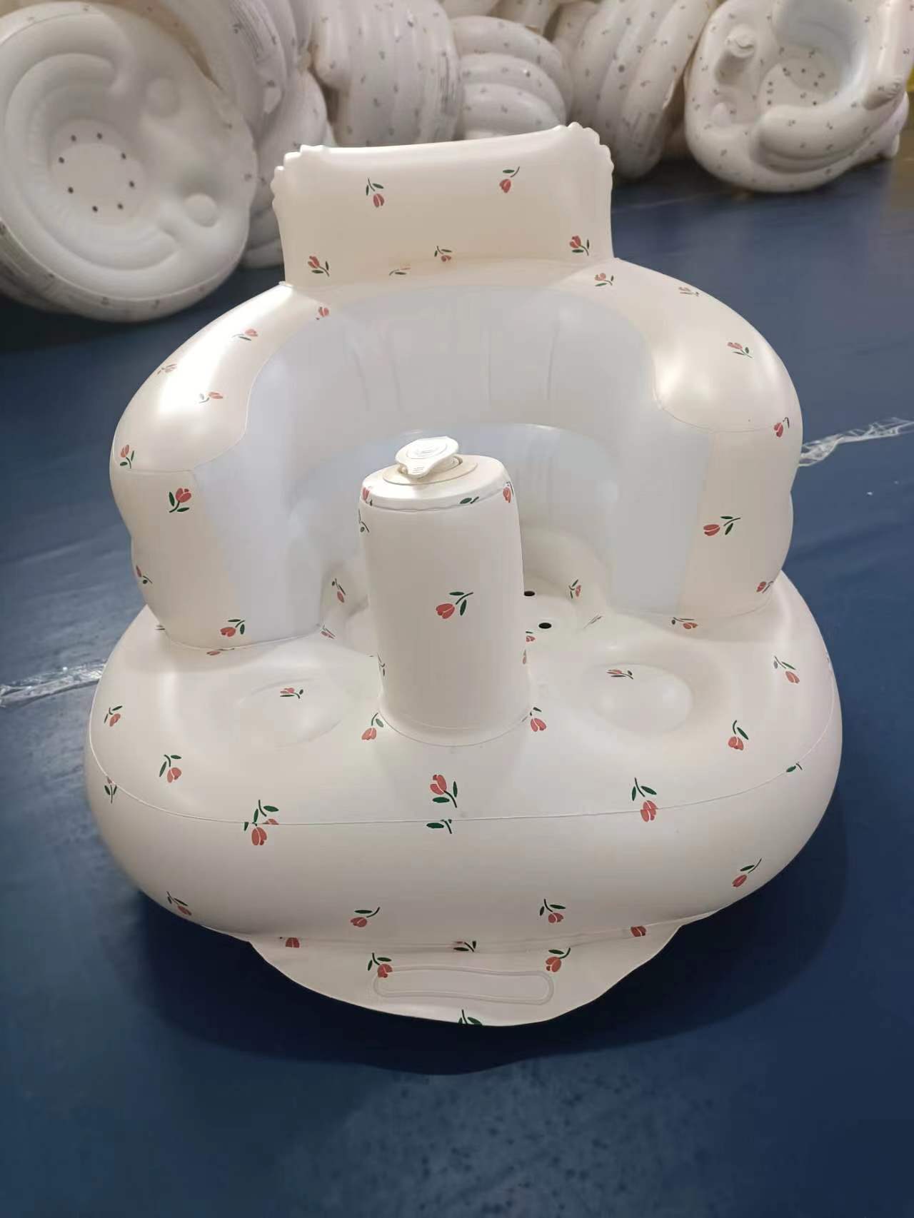 Portable Inflatable Baby Dining Chair For Bathing And Swimming Kids DealSniper.net Tulips