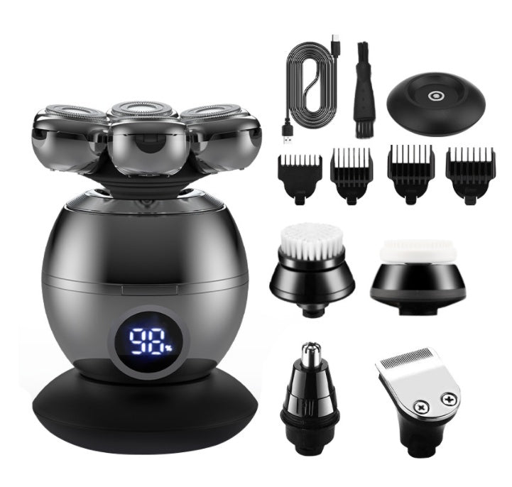 Men's Electric Shaver Floating Head Machine Shaving Men dealsniper-net Set 5in1