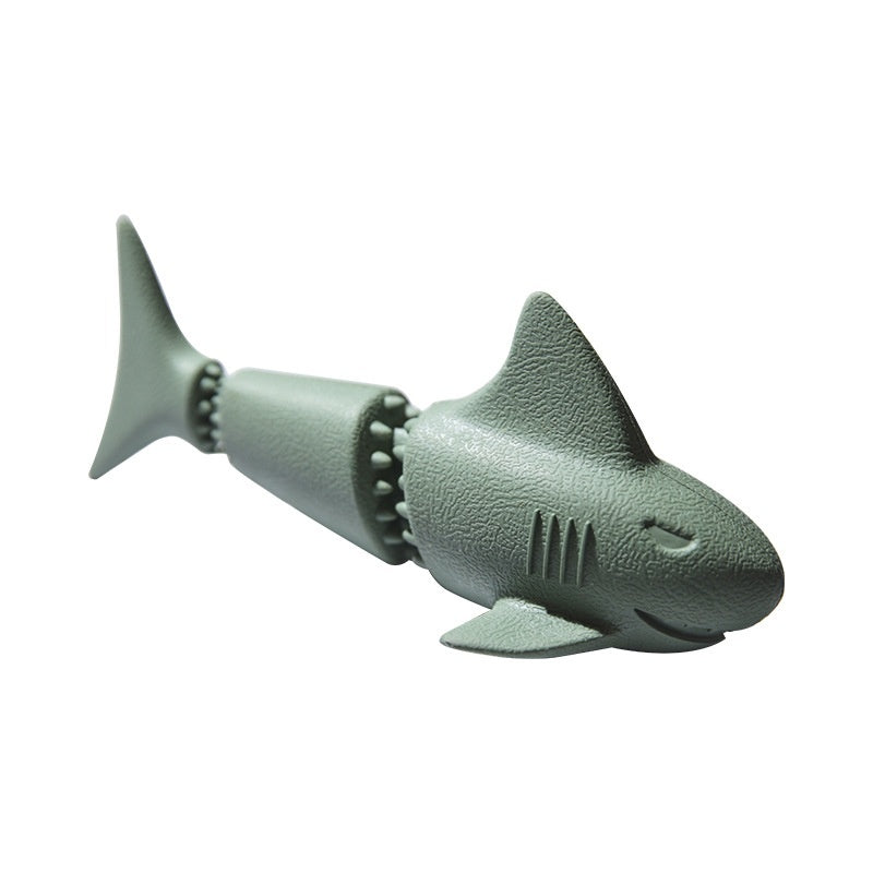 Dog Food Leakage Deep Sea Shark Rubber Dog Toys Pets dealsniper-net