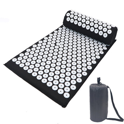 Massage Mat Acupuncture Mat Sports Mat Sports Gym From House Black 66x42x2cm