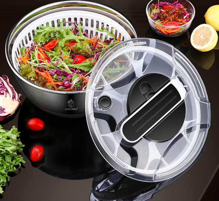 Stainless Steel Salad Vegetable Dehydrator Drying Machine Kitchen dealsniper-net