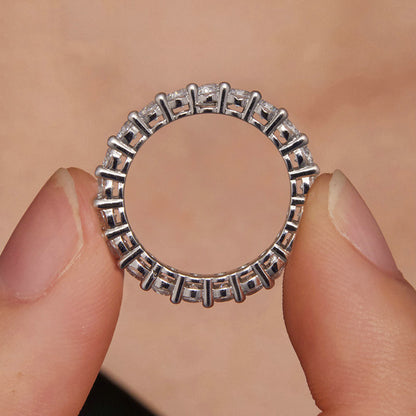 Paired Diamond Shining Mosonite Ring Jewelry DealSniper.net