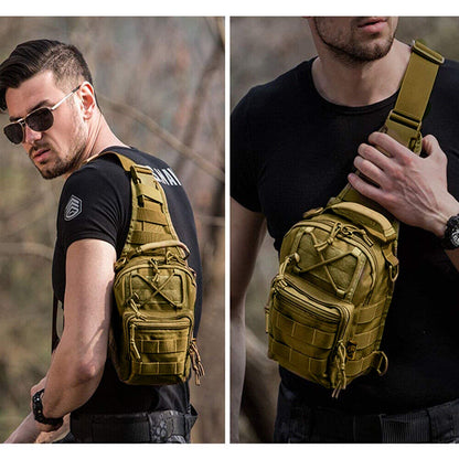 Tactical Chest Bag Backpack Military Sling Shoulder Fanny Pack Cross Body Pouch Men DealSniper.net