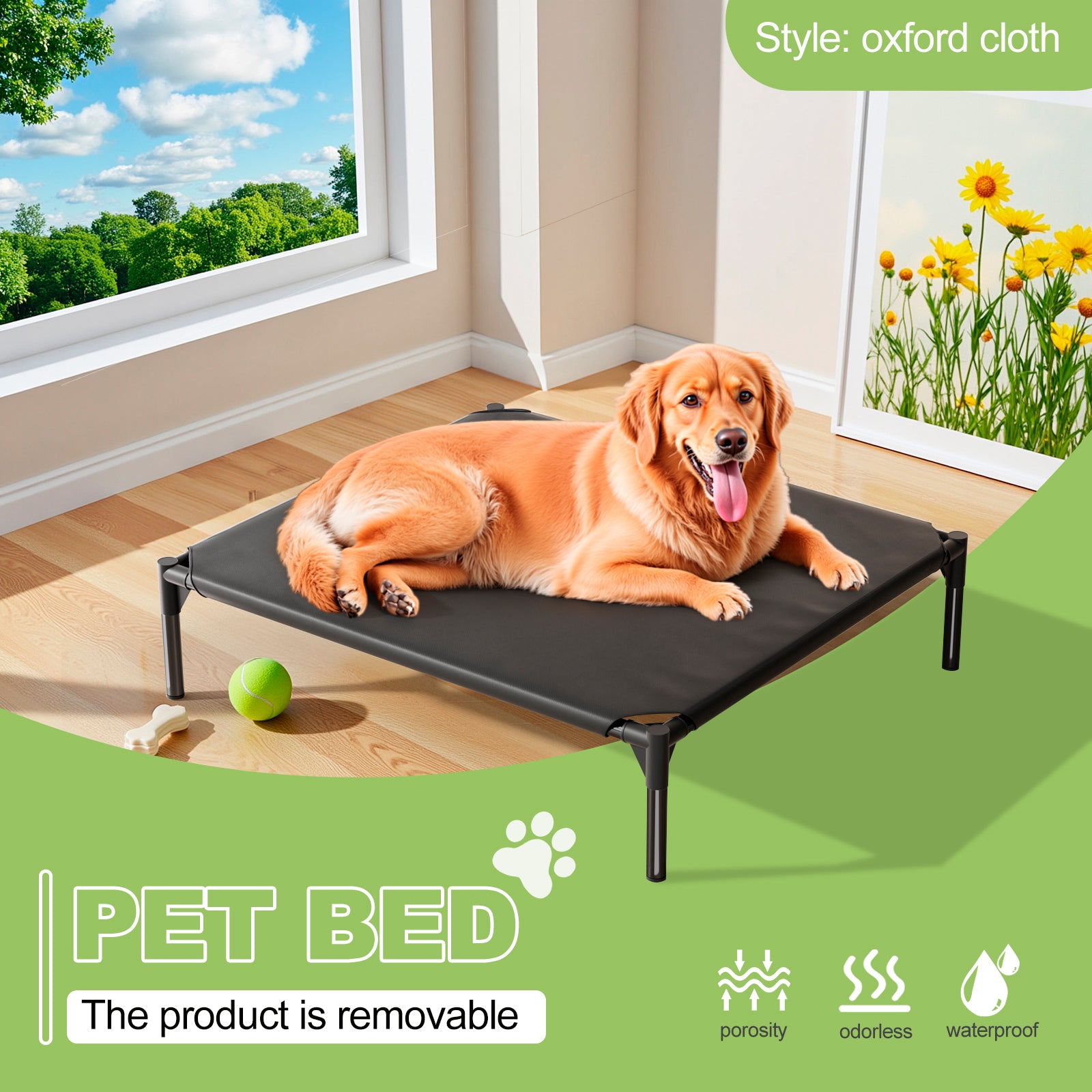 The Bi-material Pet Bed Is Of Your Choice The Detachable Design Pets dealsniper-net