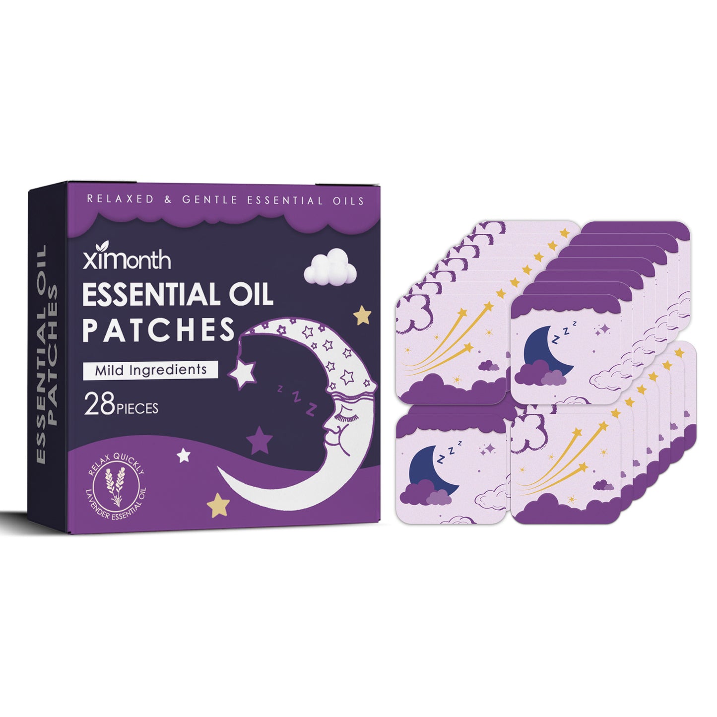 Ximonth Essential Oil Good Night Patch Help To Fall Asleep