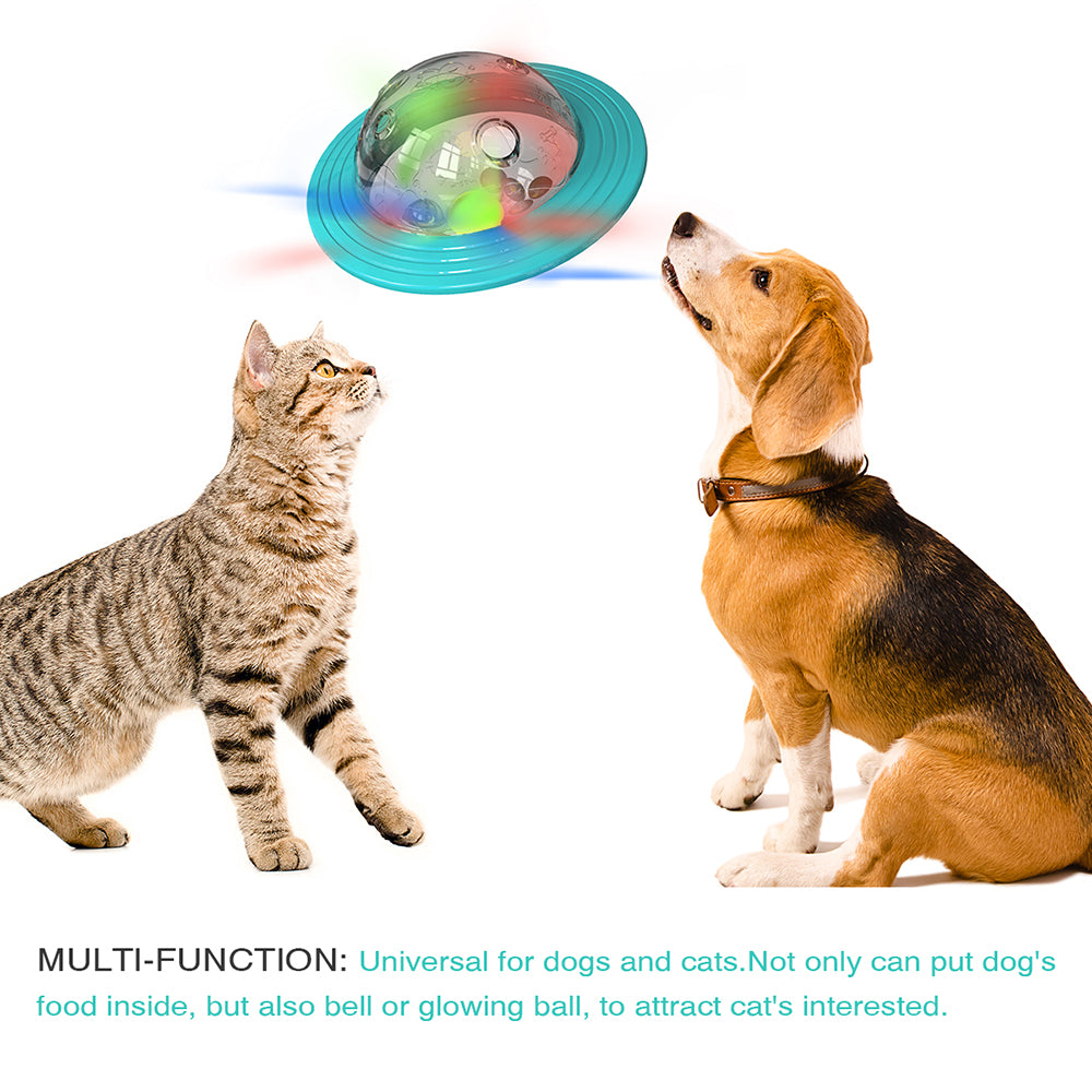 Dog Interactive Food Leaking Dispensing Treat Ball Pets Gym From House
