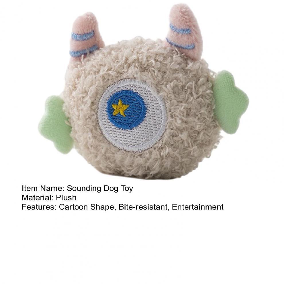 Sounding Dog Toy Cartoon Shape Padded Soft Pet Chew Pets dealsniper-net