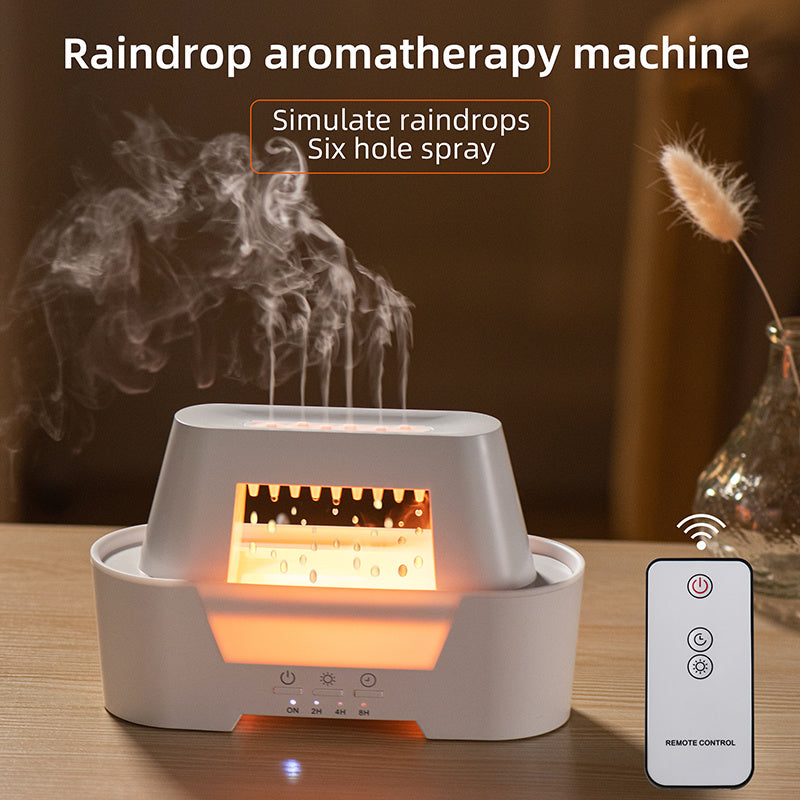 New Rain Drop Air Diffuser Humidifier 300ml Cool Mist Spray House BlenderJuice.com CJ