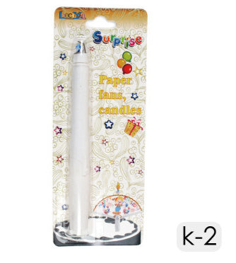 Clown Fan Surprise Candle Creative Party Cake Decoration Holidays DealSniper.net Fan Shaped Clown