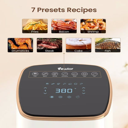 Air Fryer With Observation Window 7 Custom Presets