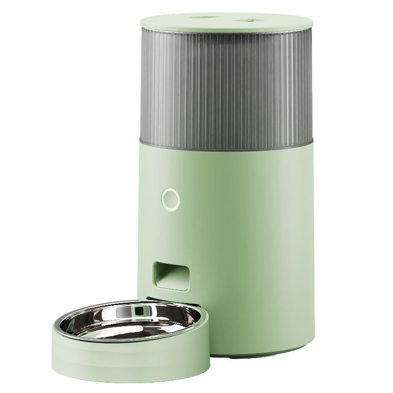 Pet Smart Feeder Cat Automatic Feeder Small Dog Dog Feeder Pets BlenderJuice.com CJ Green Usb