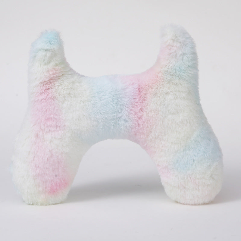 Pet Pillow Super Soft Tie-dyed Plush Cat Supplies Pets dealsniper-net Little Devil Style Color