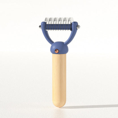 Fashion Personality New Pet Knot Comb Pets Gym From House Blue Small
