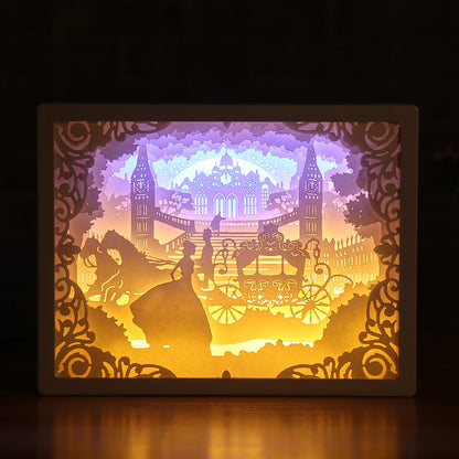 LED Paper Carving Lamp 3D Light Home Decor DealSniper.net C