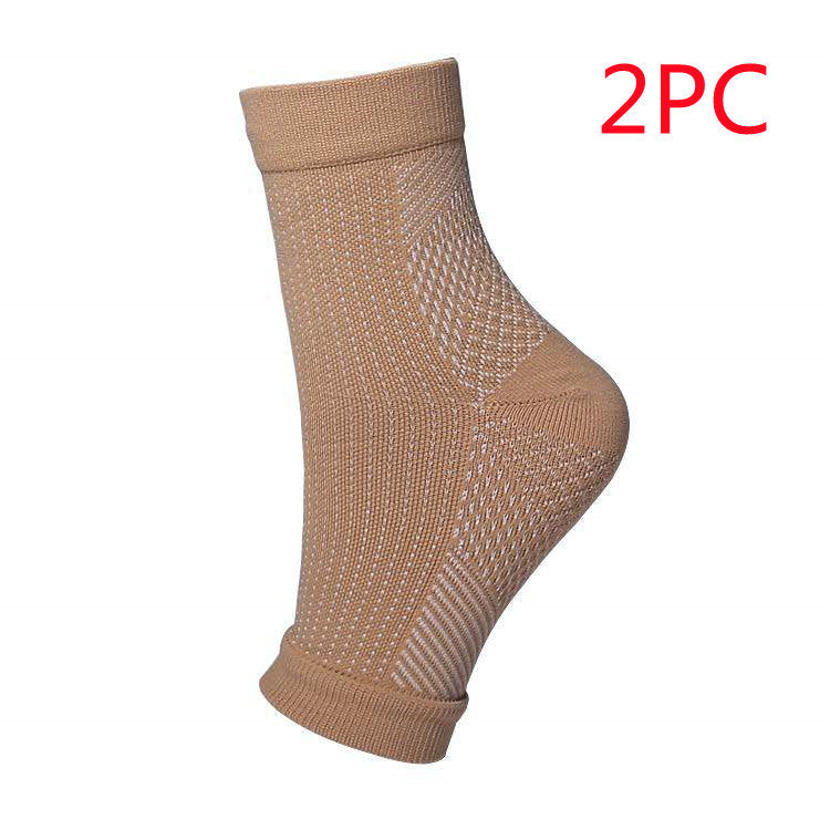 Ankle Guard Foot Angel Anti Fatigue Compression Foot Sleeve Sports DealSniper.net Skin white2PC LorXL