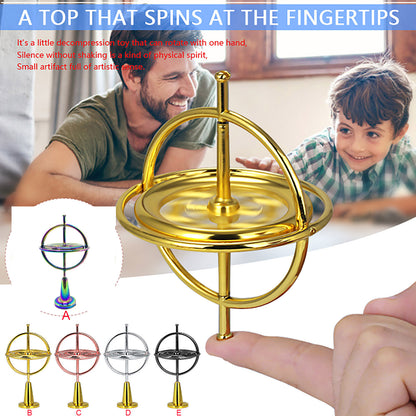 Creative Scientific Learning Metal Finger Gyroscope Gyro