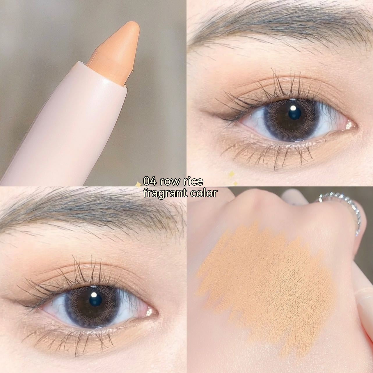 Crouching Silkworm Eyeliner Pen Makeup Brightening Beauty DealSniper.net 04 M Apricot