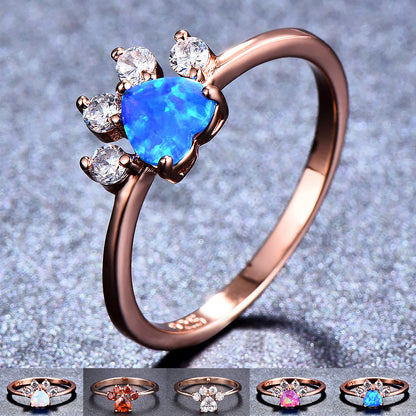 Cute Cat-claw-shaped Rings Fashion Personality Jewelry dealsniper-net
