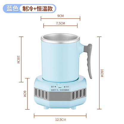 Quick Refrigeration Cup Hot And Cold Dual-purpose Kitchen DealSniper.net Blue Cooling and Constant Te 110V US