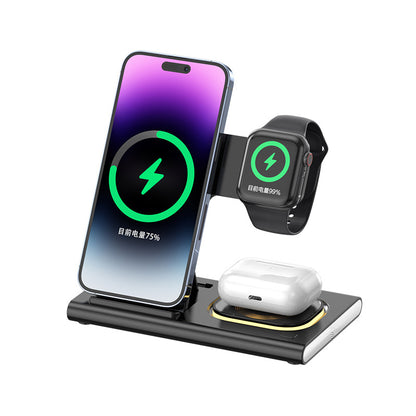 Fashion Folding Four-in-one Wireless Charger Gadgets Gym From House
