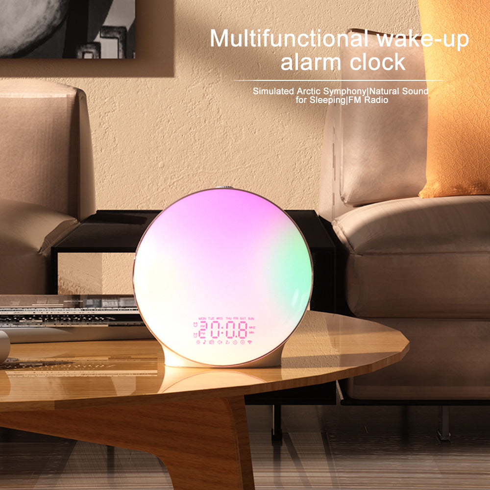 Sunrise Wake-up Light Creative Colorful Sleep With Small Night Lamp Home Decor Gym From House