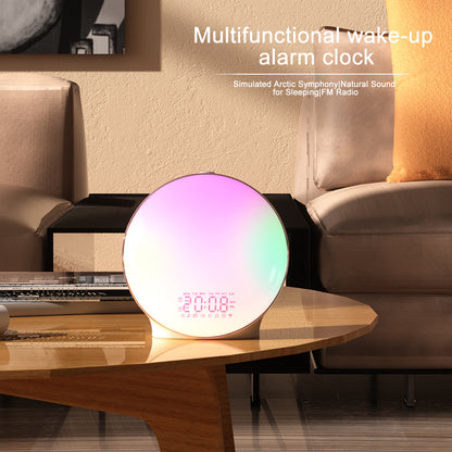Sunrise Wake-up Light Creative Colorful Sleep With Small Night Lamp Home Decor Gym From House