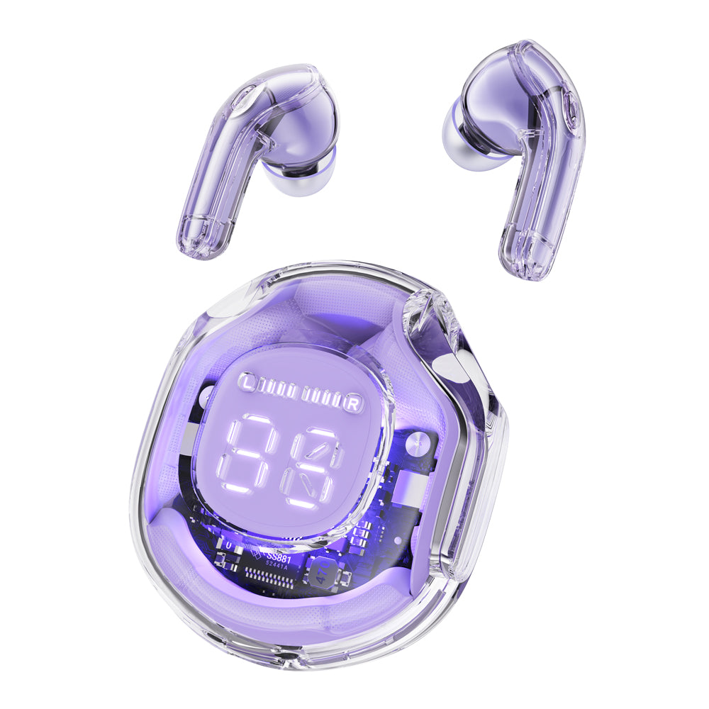 NEW T8 TWS Wireless Earphone Bluetooth 5.3 Headphones Gadgets dealsniper-net Purple