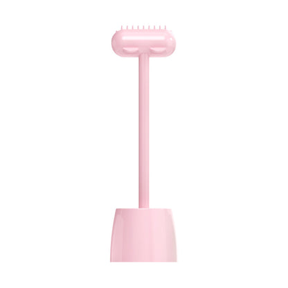 Pet Supplies Comb Sticker Creative Funny Cat Toy Pets Toys Pets DealSniper.net Pink