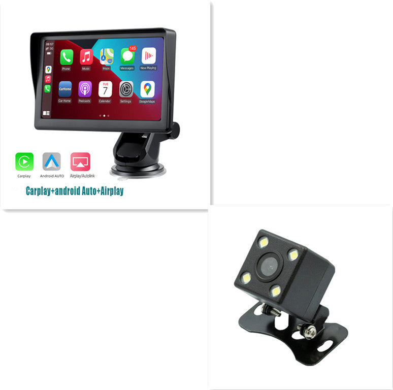 7 IPS Car Smart Screen Wireless Carplay Auto Mobile Phone Projection Screen Navigation Vehicle dealsniper-net 7inch Carplay set