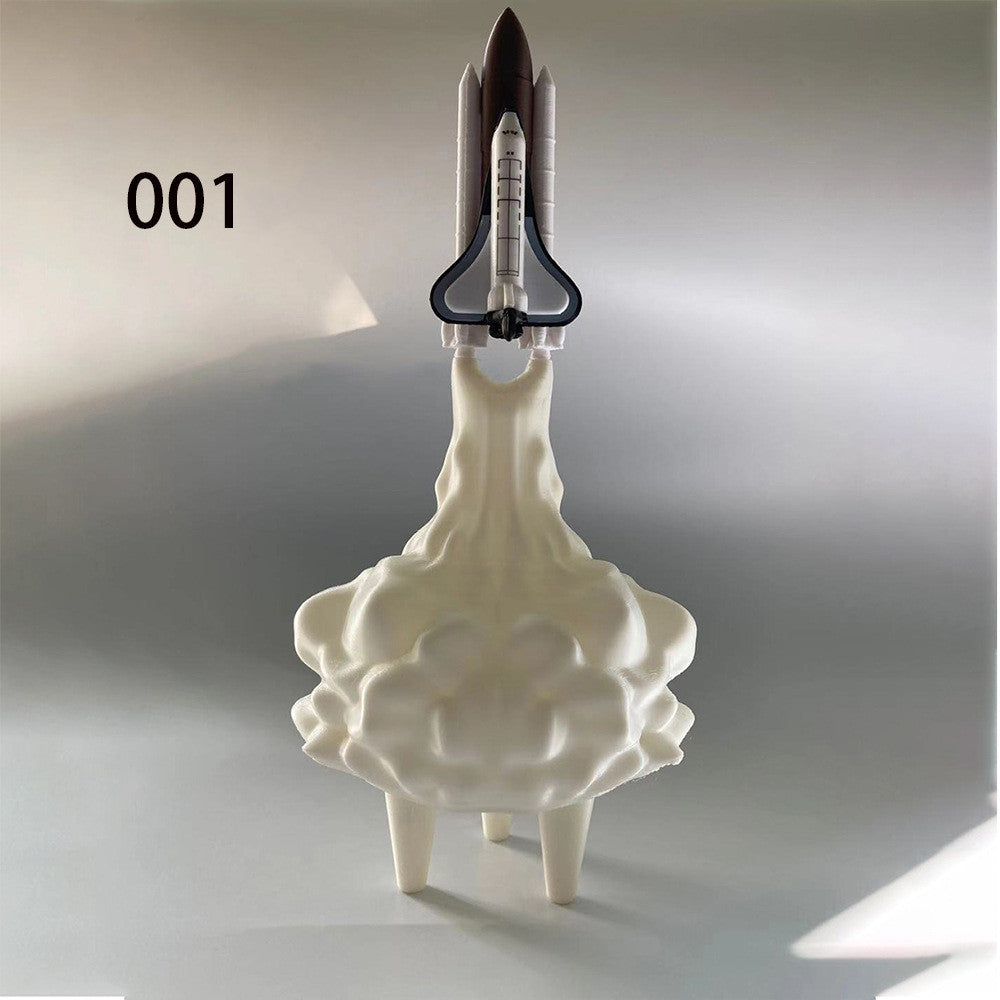 3D Printing Novelty Product Rocket Night Light Home Decor Gym From House 001Rocket 15cm USB
